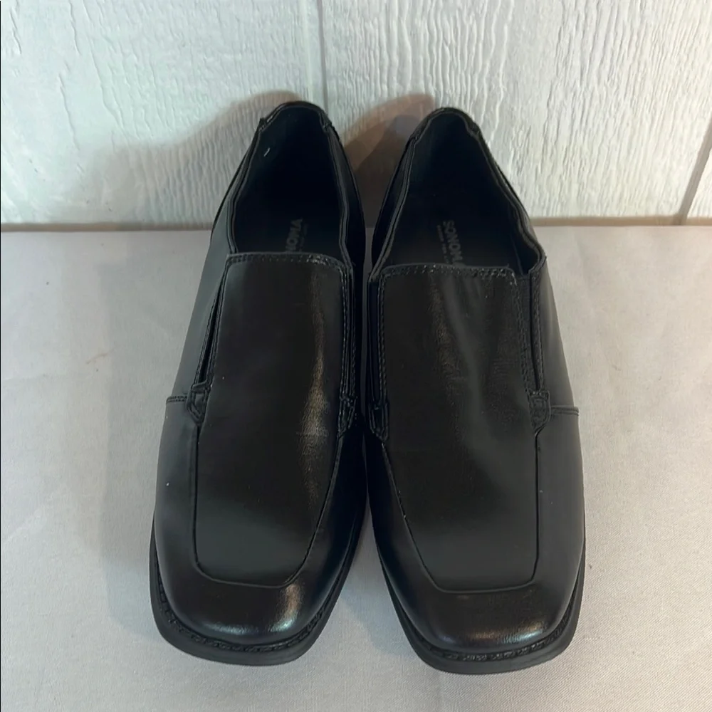 Boys Sonoma Black Slip-On Shoes Size 7